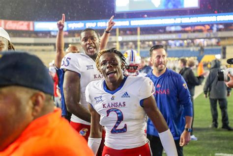 Sun, Sep 24, 2023 · 3 min read. 1. LAWRENCE — Cobee Bryant has made some plays for Kansas football during his career with the Jayhawks. Bryant, a junior cornerback, clinched a victory last year .... 