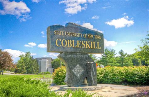Cobleskill. Cobleskill is known for some of its popular attractions, which include: Secret Caverns; Gobbler's Knob Family Fun Park; Muscle Motors Speedway; Maple Hill Farm Enterprises; Tagua Nut Gift Shop & Cafe 