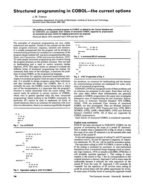 Cobol 6.4 compiler options. 4 Programming Guide provides information on how to ...