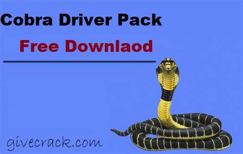 Cobra Driver Pack 2023 Crack with (Lifetime) License Key 