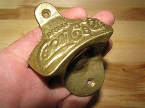 Coca Cola Brass Bottle Opener - Etsy