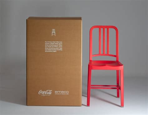 Coca Cola Recycled Bottle Chair - The Awesomer