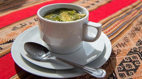 Coca Leaf Tea for Preventing Altitude Sickness in Cusco