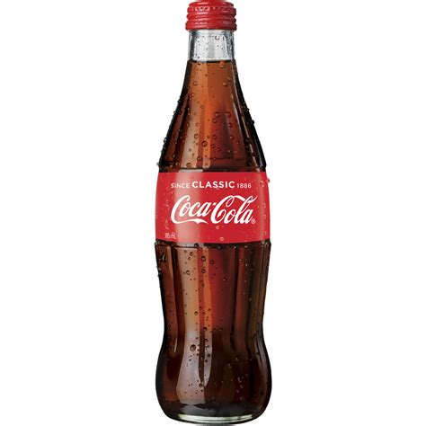 Coca cola in a glass bottle. Description ... Enjoy this great, refreshing and uplifting taste of Coca-Cola Orginal in a glass bottle. The perfect serve at home. Product code ... 
