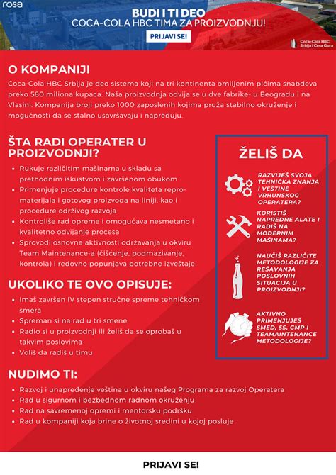 Coca cola prijava za posao.  Ukoliko ste prona&scaron;li oglas za posao na portalu za zapo&scaron;l...