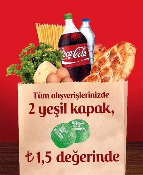 Coca cola yeşil kapak kampanyası
