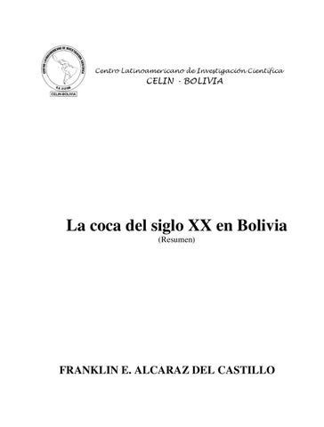 Coca del siglo xx en bolivia. - Fundamentals of supply chain theory solution manual.