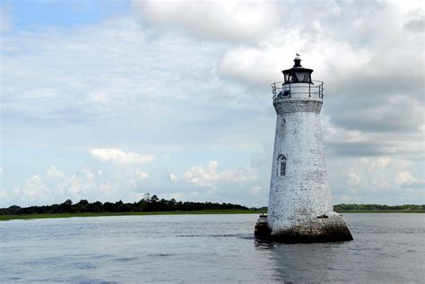 Cockspur Island Lighthouse, Georgia at …