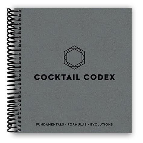Cocktail Codex Fundamentals Formulas Evolutions
