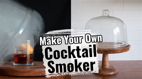 Cocktail Smoking Cloche - Easy Cocktail Ideas