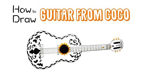 OBJ file Miguel guitar Hector de la cruz Coco 🎸・3D printable