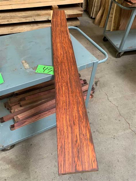 Savage Woods Exotic Wood and Specialty Lumber from around the world for sale. Navigation. Sale! COCOBOLO BOARD ITEM NO: COCO-2309. ITEM NO: COCO-2309 DIMENSIONS: 1 1/4'' x 6 3/4'' x 40'' BOARD FEET: 2.34 Mexican Cocobolo S2S Board - good wood but with a surface check on both sides. Additional Information. FORM: Board Stock. DRY TYPE: Air Dried .... 