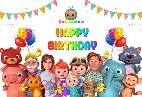 Easily decorate your Cocomelon Birthday Party by printing out the “Happy Birthday!” bunting immediately. What do you get? 1 individual PNG high resolution files. Download your Cocomelon PNG Cocomelon Printable Cake Topper PNG template immediately after your payment has been processed. Open it in Adobe Reader. . 