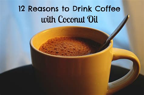 Coconut Oil Coffee