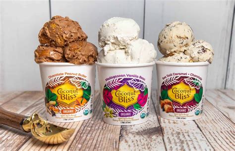Coconut bliss ice cream. They started making coconut milk ice cream for themselves and friends in spring 2004 after Larry found a hand-cranked ice cream maker for $1.50 at a Goodwill. ... Coconut Bliss is now available in ... 