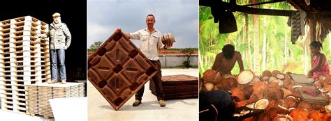 Coconuts For Sustainable Pallets - Less Saves The Planet