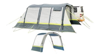 Cocoon Breeze Awning Package - Lime & Grey (Awning