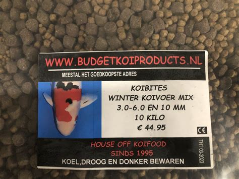 Codashop koi. 0 MM Deze wintermix geeft weinig vervuiling in het filter, geen ver...