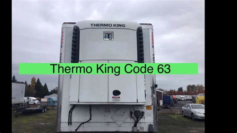 Code 63 thermo king. Mar 20, 2023 · Thermo King Code 63 Repair . If your reefer unit is having issues and you believe the problem to be with the evaporator, it may be time for a Thermo King code 63 repair. The good news is that this type of repair is relatively simple and can usually be done by a qualified technician in a matter of hours. 