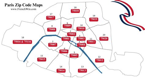 Code Postal Paris Seine: Paris, France Postal Codes image 1