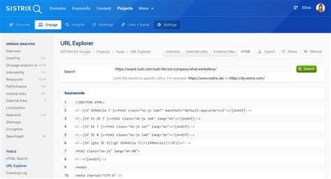 Code Search in the Optimizer SISTRIX
