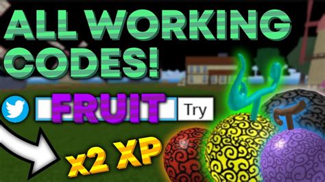 Blox Fruits codes are a free and easy way to get bonuses and boosts. Most of the codes give you free character EXP by granting you a certain amount of time during which the XP you gain is doubled. They can also reward you with the occasional currency injection or cosmetic item. Read on for a list of all working Blox Fruits codes and .... 