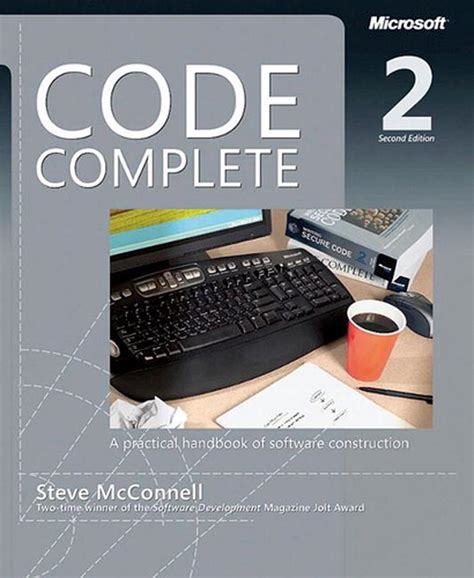 Code complete a practical handbook of software construction second edition by mcconnell steve 2004 paperback. - Study guide solutions manual iverson 6 ed.