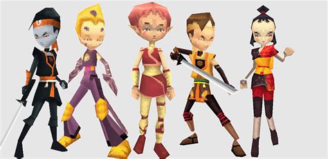 Code lyoko character design. .