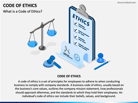 Code of Ethics PowerPoint and Google Slides Template PPT Slides
