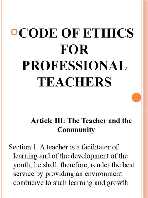 Code of ethics for teachers pdf.  Teachers and their Responsibilities: Whoever ado...