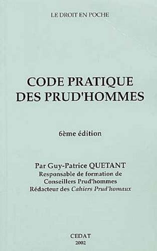 Code pratique des prud'hommes