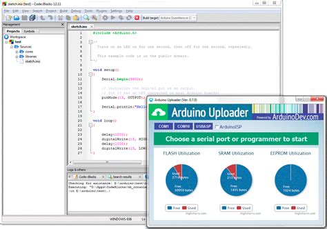 CodeBlocks Arduino IDE for Windows