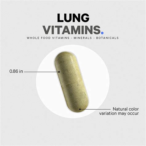 Codeage Lungs Vitamins, A, C, D, E, B6, Milk Thistle Lung …