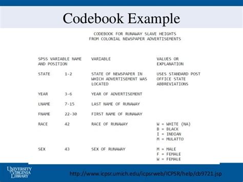 Codebook example qualitative research laderinsider