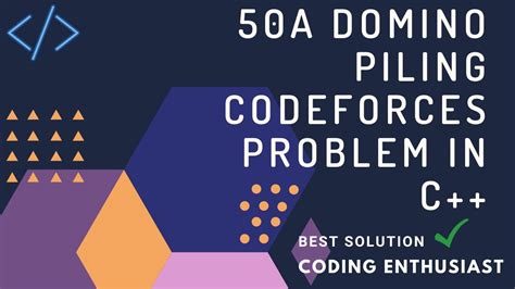 Codeforces-50A Domino Piling Problem Solution In Java