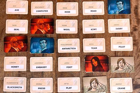 Codenames Board Game Info Page Board Game Halv