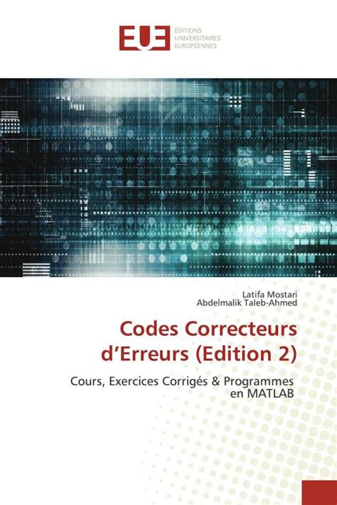 Codes correcteurs d'erreurs