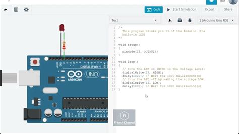 Coding Lampu Led Arduino