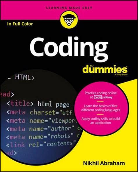 Read Online Coding Allinone For Dummies By Nikhil Abraham