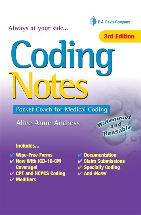 Read Online Coding Notes Pocket Coach For Medical Coding By Alice Anne Andress