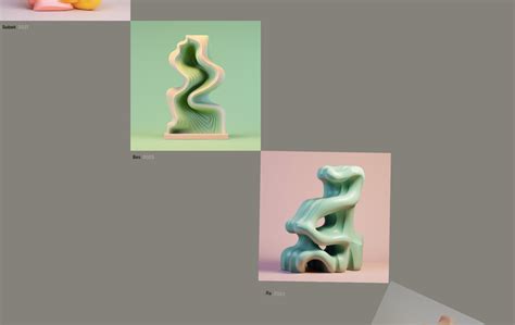 Codrops grid.  A practical walkthrough of building a curved 3D product grid with React...