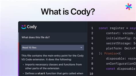Cody AI coding assistant