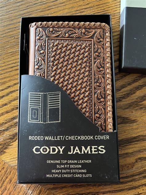 Buy Cody James Men's Leather Rodeo Wallet Brown On