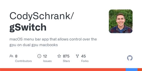 CodySchrank/gSwitch - GitHub