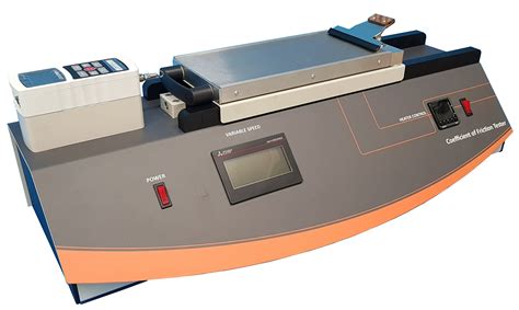 Coefficient of Friction Tester - Standard - IDM Instruments