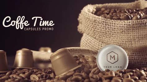 Coffee Capsules Promos After Effects Templates Motion Array