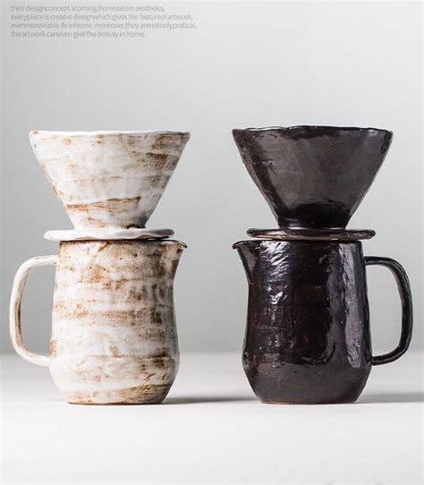 Coffee Pour Over Handmade Clay Pottery - Etsy