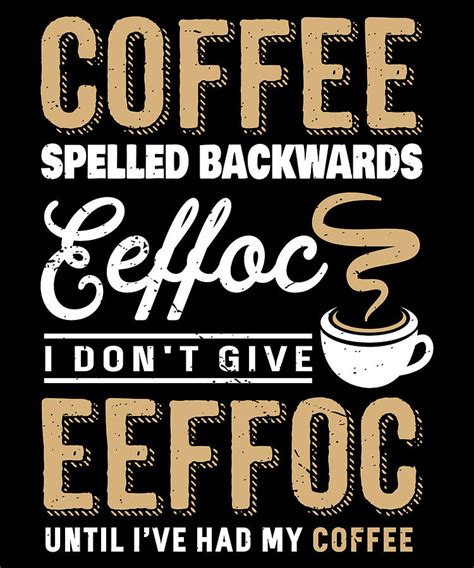 Coffee Spelled Backwards - YouTube