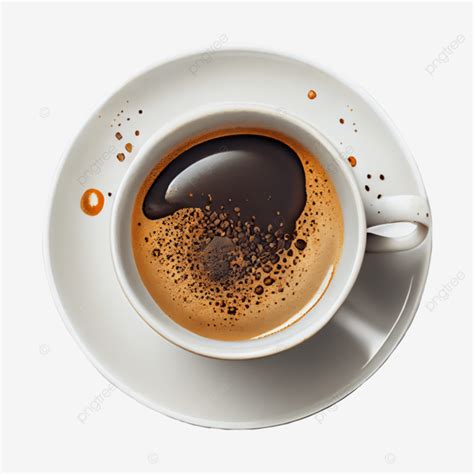 Coffee Top View PNG - Pngtree