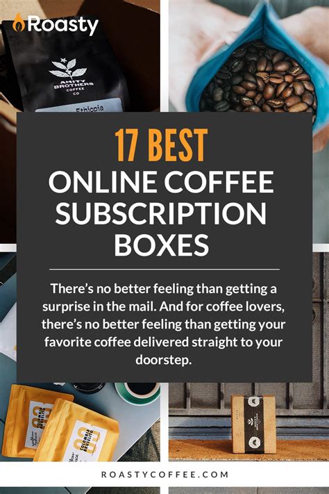 Coffee box subscription. A subscription starts at $20 for one curated 12-ounce coffee bag per week. From there, your subscription is totally personalized, from deciding between whole bean and ground coffee to the flavor profile and right down to how often you want your bags delivered. You’ll be your own barista in no time! 